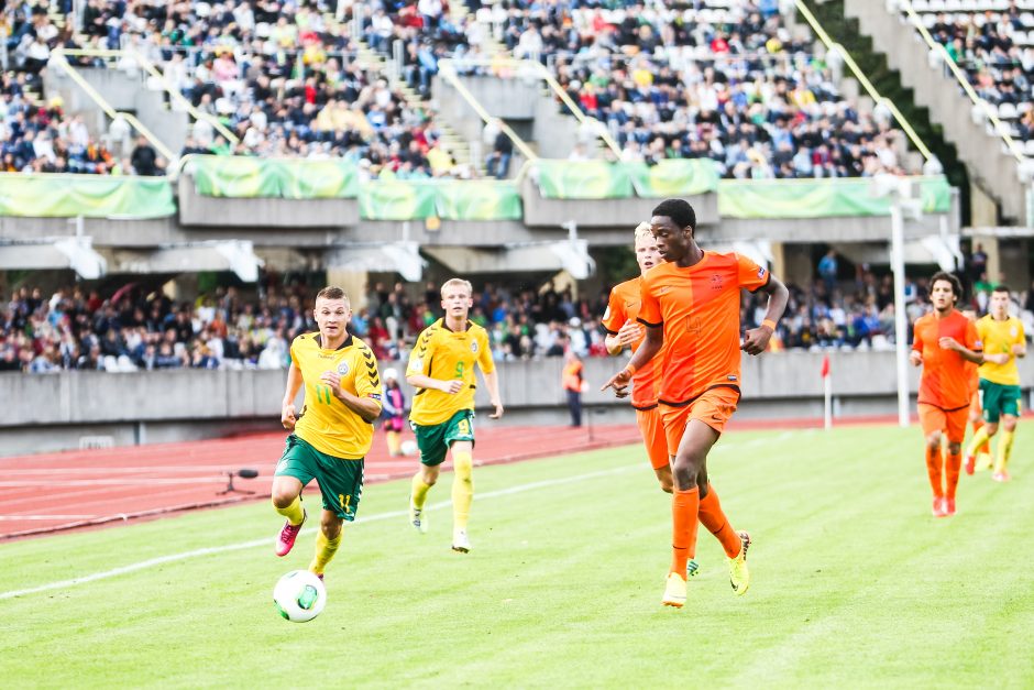 Europos U-19 futbolo čempionatas: Lietuva - Olandija