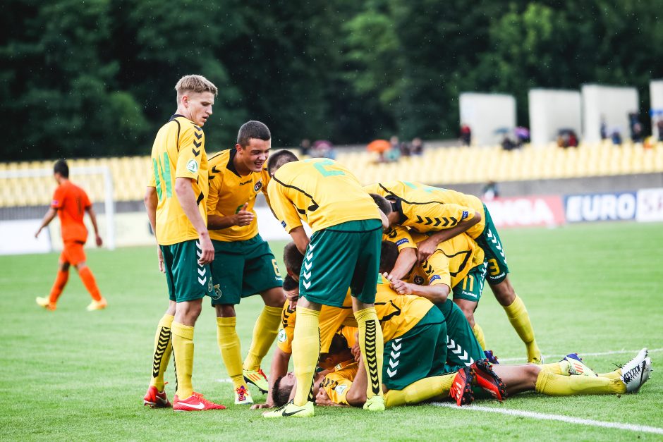 Europos U-19 futbolo čempionatas: Lietuva - Olandija