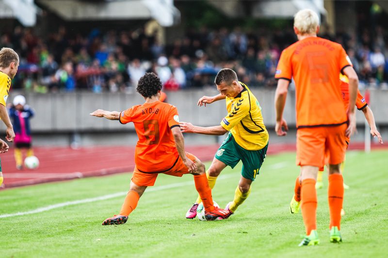 Europos U-19 futbolo čempionatas: Lietuva - Olandija