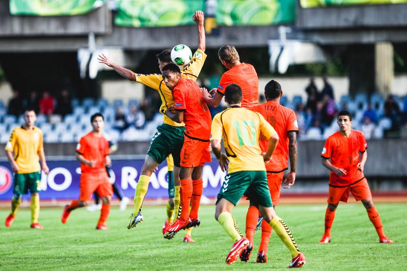 Europos U-19 futbolo čempionatas: Lietuva - Olandija