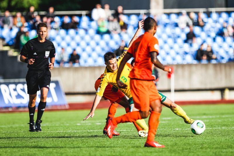 Europos U-19 futbolo čempionatas: Lietuva - Olandija