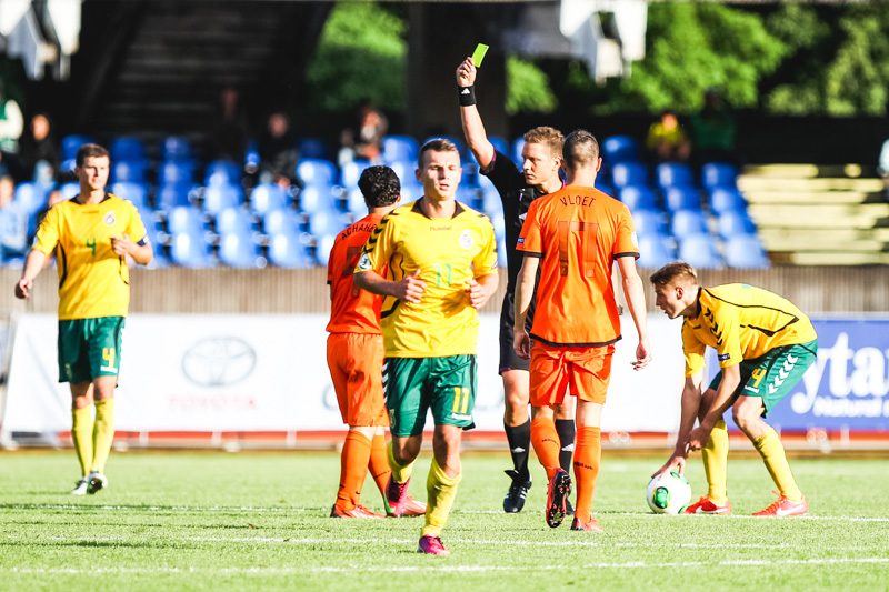 Europos U-19 futbolo čempionatas: Lietuva - Olandija