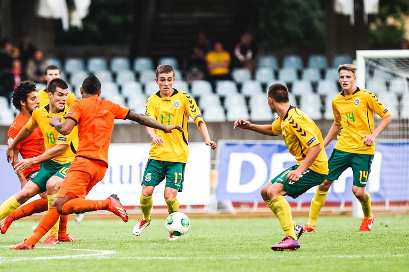 Europos U-19 futbolo čempionatas: Lietuva - Olandija