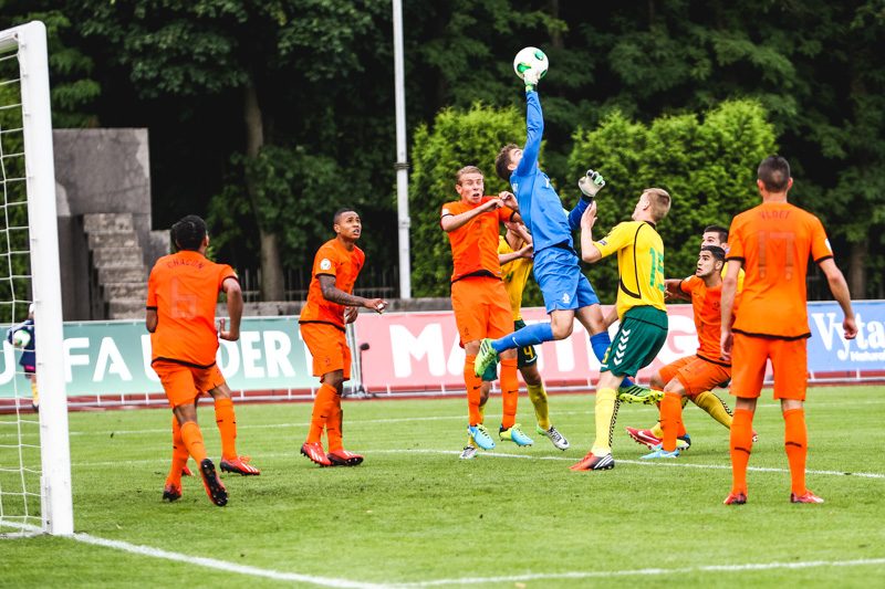 Europos U-19 futbolo čempionatas: Lietuva - Olandija