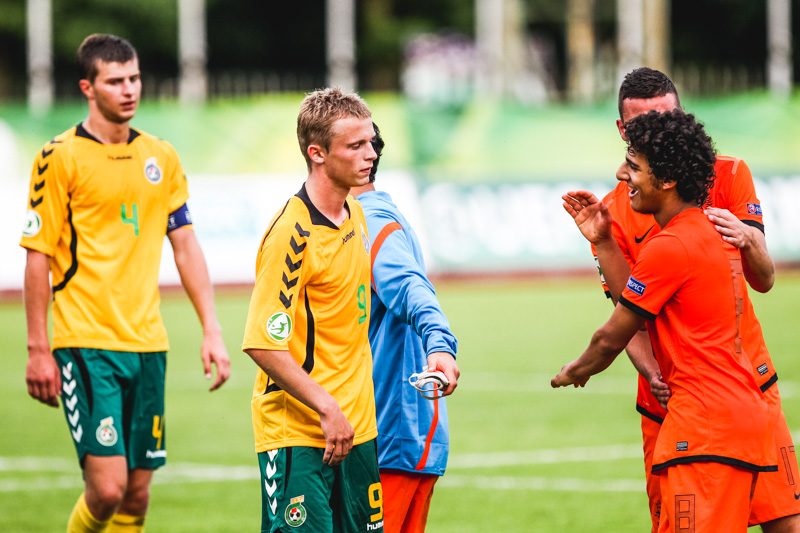 Europos U-19 futbolo čempionatas: Lietuva - Olandija