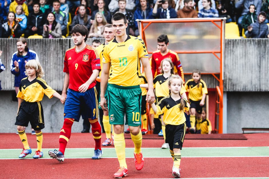 Europos U-19 futbolo čempionatas: Lietuva - Ispanija