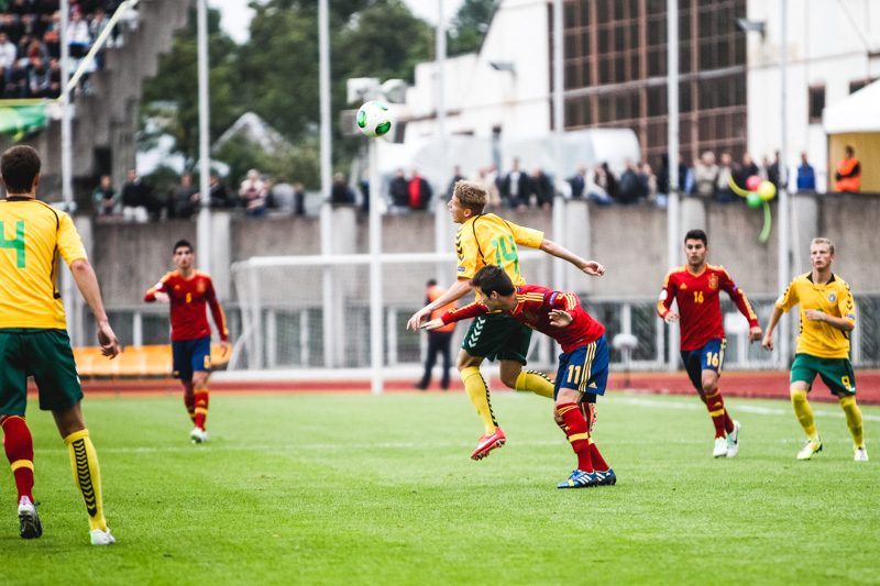 Europos U-19 futbolo čempionatas: Lietuva - Ispanija