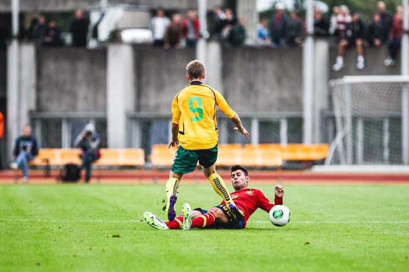 Europos U-19 futbolo čempionatas: Lietuva - Ispanija