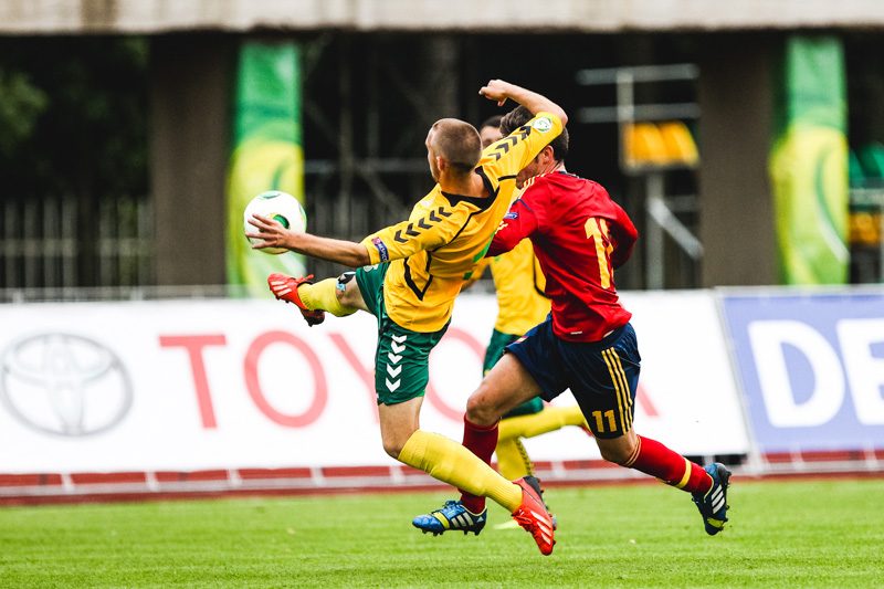 Europos U-19 futbolo čempionatas: Lietuva - Ispanija