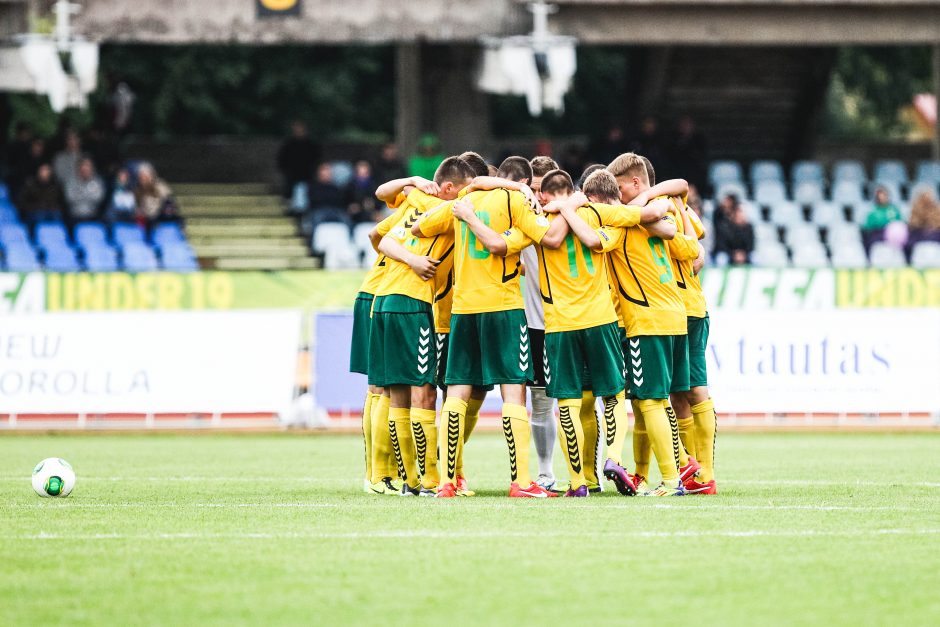 Europos U-19 futbolo čempionatas: Lietuva - Ispanija