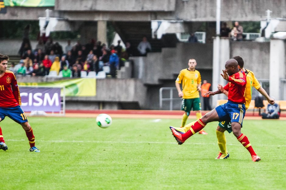 Europos U-19 futbolo čempionatas: Lietuva - Ispanija