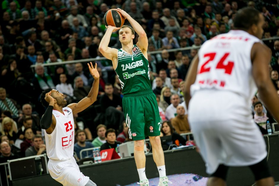 Kauno „Žalgiris“ – Milano „EA7 Emporio Armani“