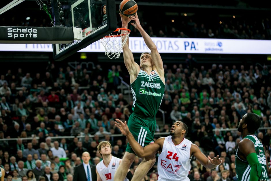 Kauno „Žalgiris“ – Milano „EA7 Emporio Armani“