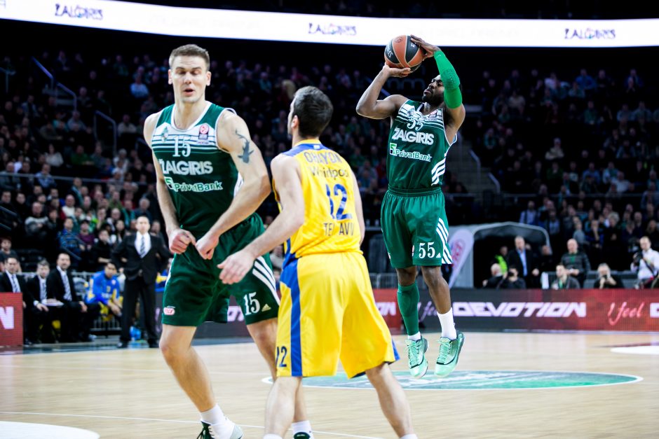 Eurolyga: Kauno „Žalgiris“ - Tel Avivo „Maccabi“