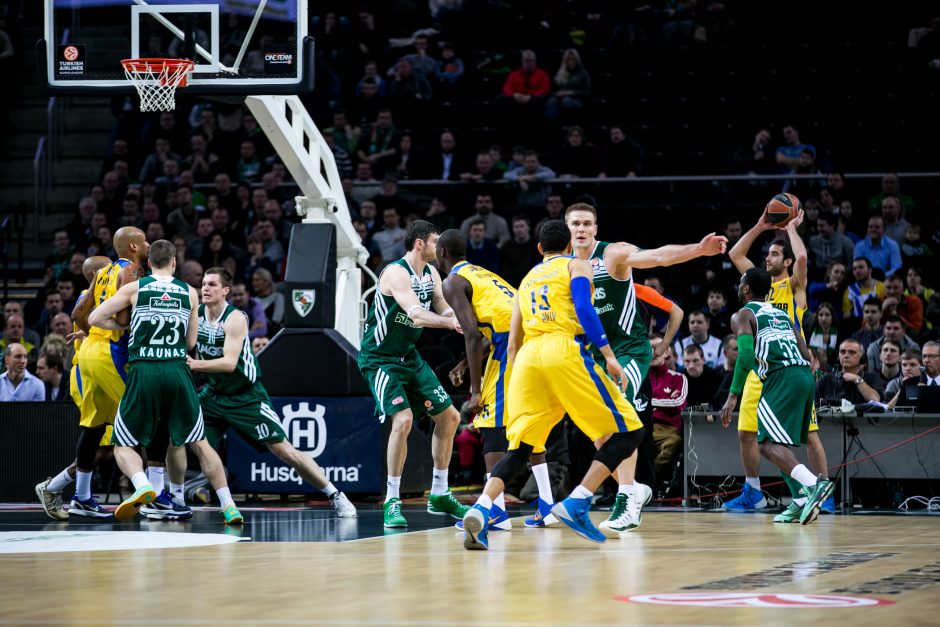 Eurolyga: Kauno „Žalgiris“ - Tel Avivo „Maccabi“