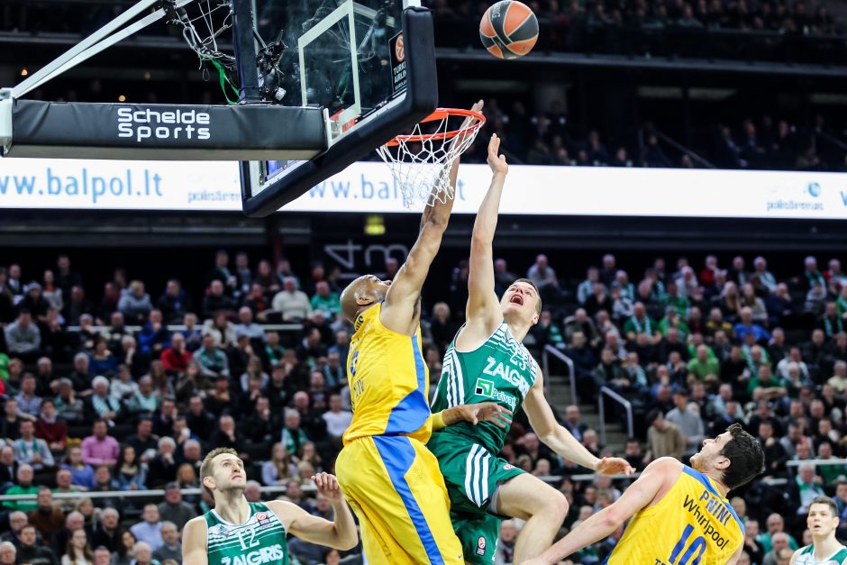 Eurolyga: Kauno „Žalgiris“ - Tel Avivo „Maccabi“