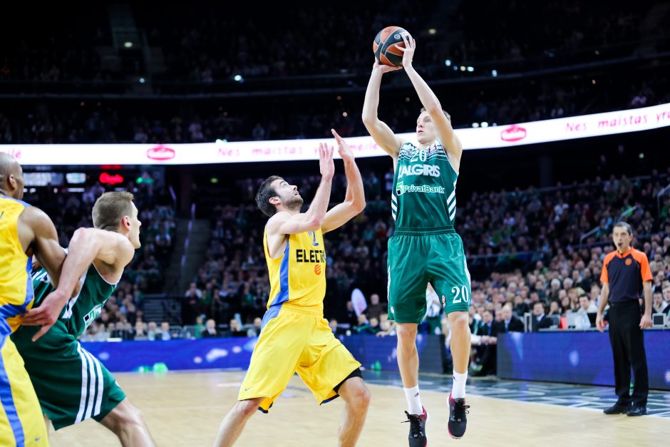 Eurolyga: Kauno „Žalgiris“ - Tel Avivo „Maccabi“