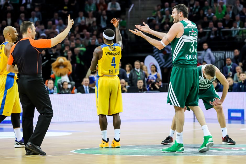 Eurolyga: Kauno „Žalgiris“ - Tel Avivo „Maccabi“