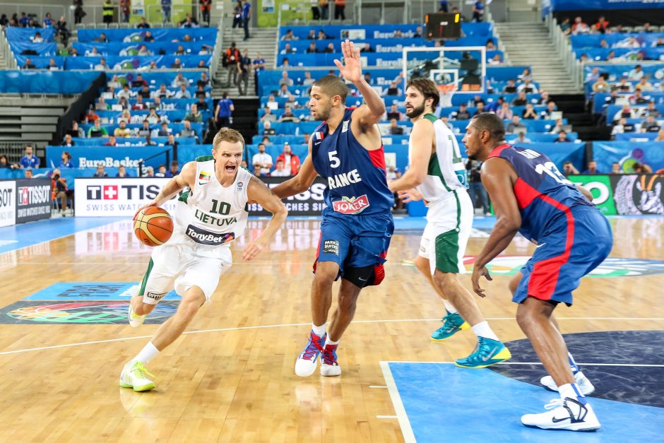 Eurobasket: Lietuva - Prancūzija