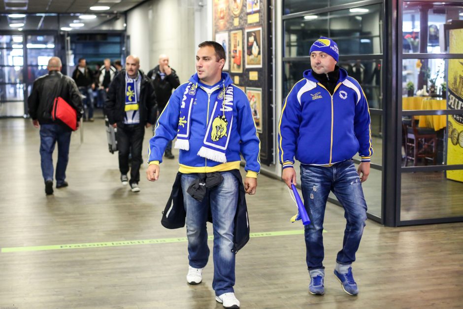 Kauną okupavę sirgaliai iš Bosnijos: jūs nemokat žaisti futbolo 