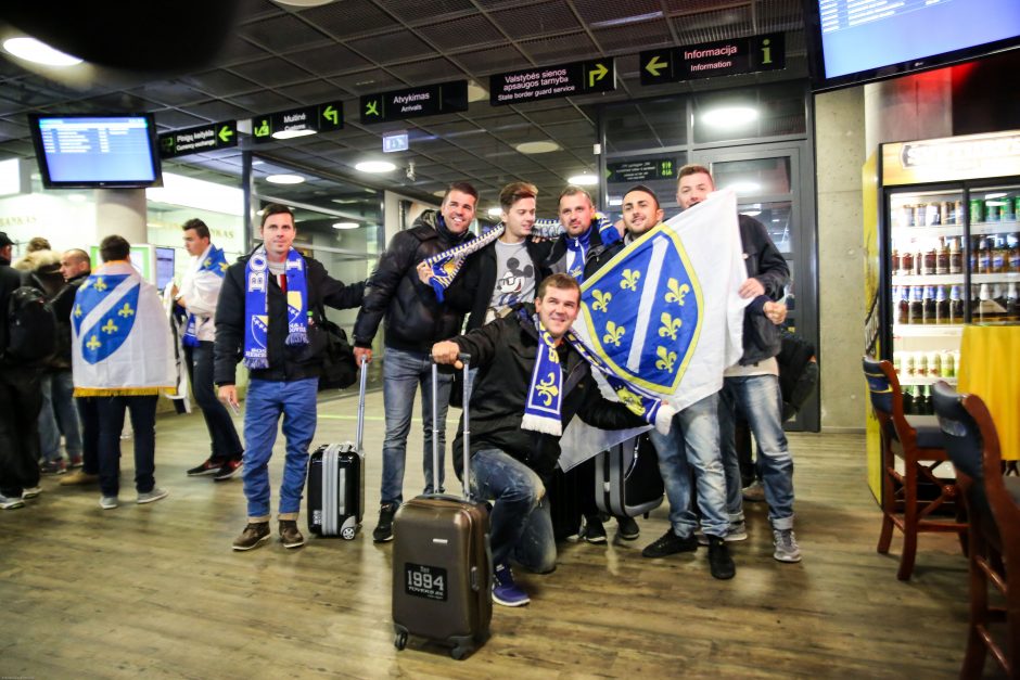 Kauną okupavę sirgaliai iš Bosnijos: jūs nemokat žaisti futbolo 