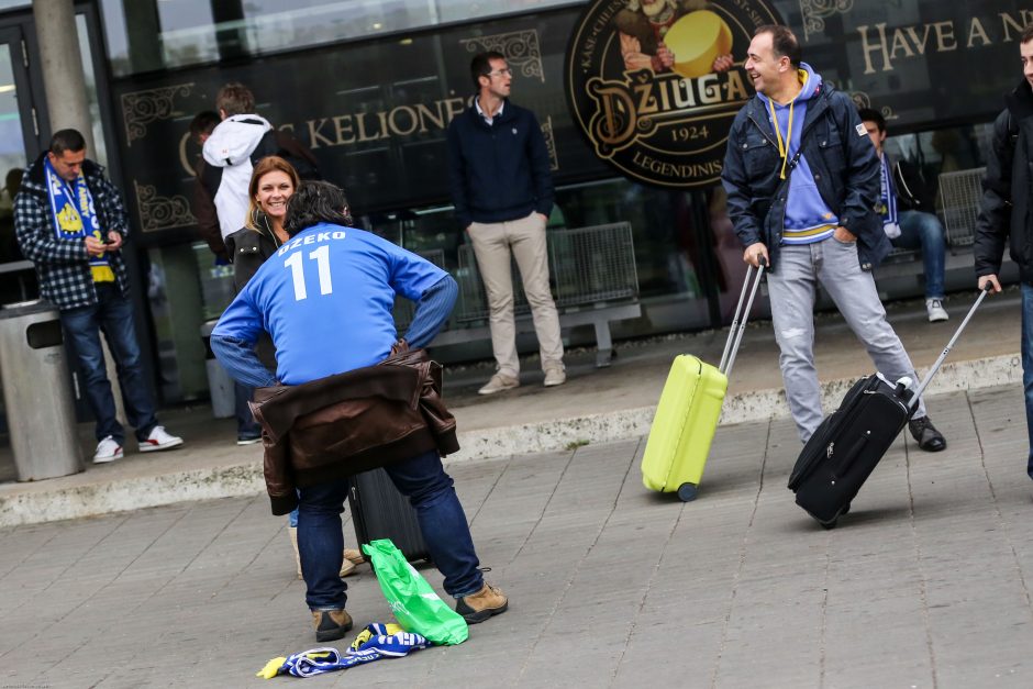 Kauną okupavę sirgaliai iš Bosnijos: jūs nemokat žaisti futbolo 