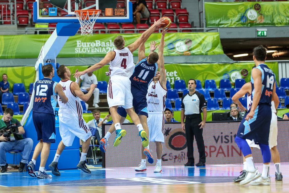 Eurobasket: Latvija - BIH