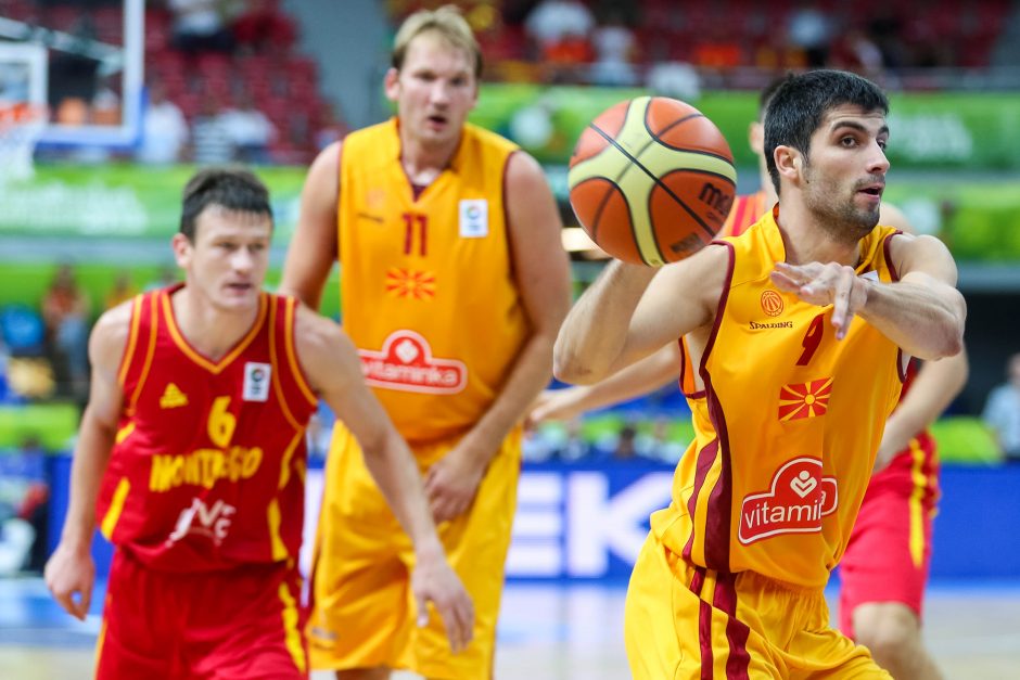 Eurobasket: Makedonija - Montenegro