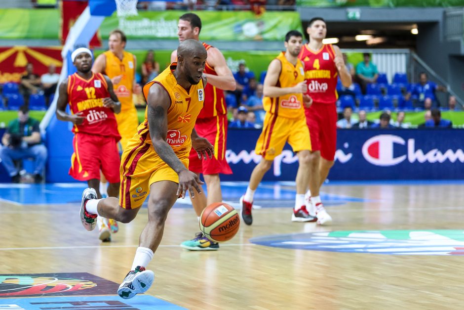 Eurobasket: Makedonija - Montenegro