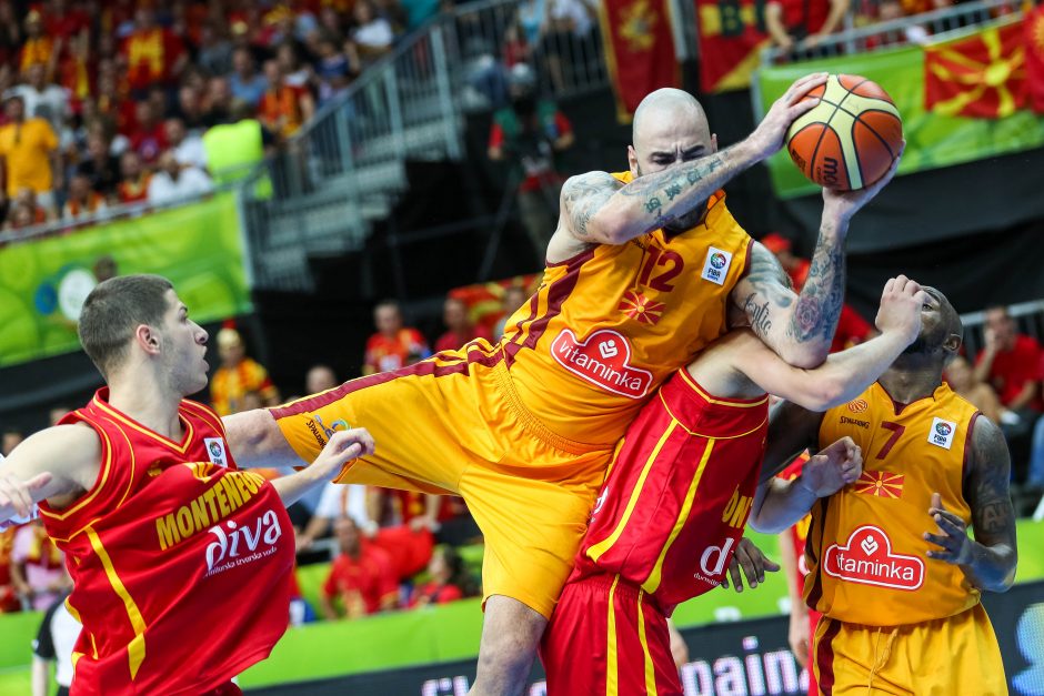 Eurobasket: Makedonija - Montenegro