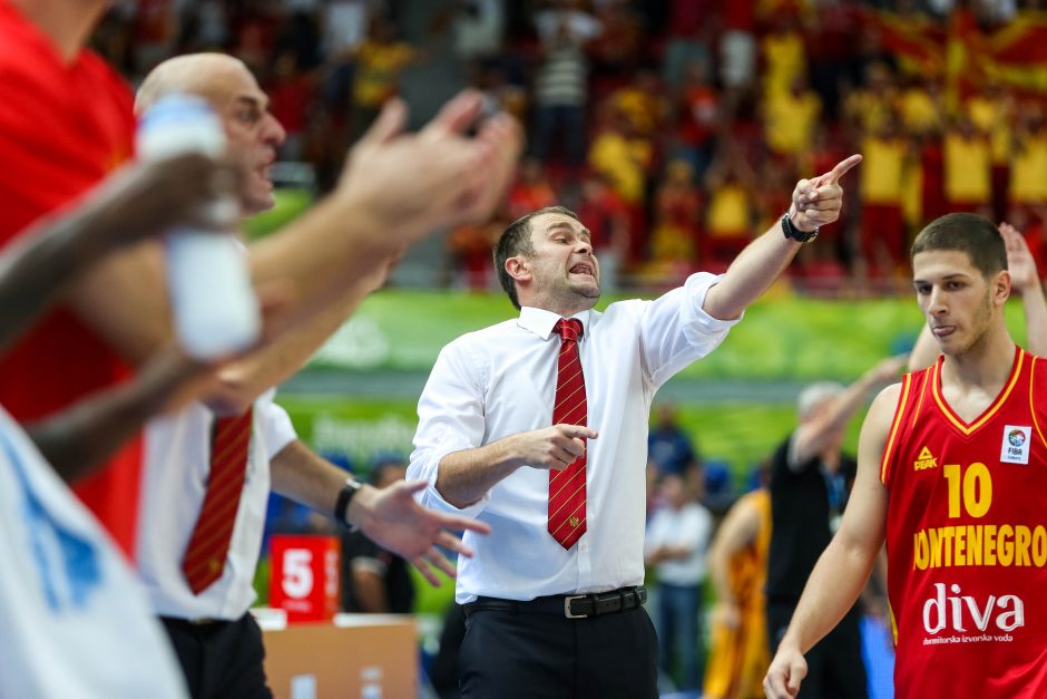 Eurobasket: Makedonija - Montenegro