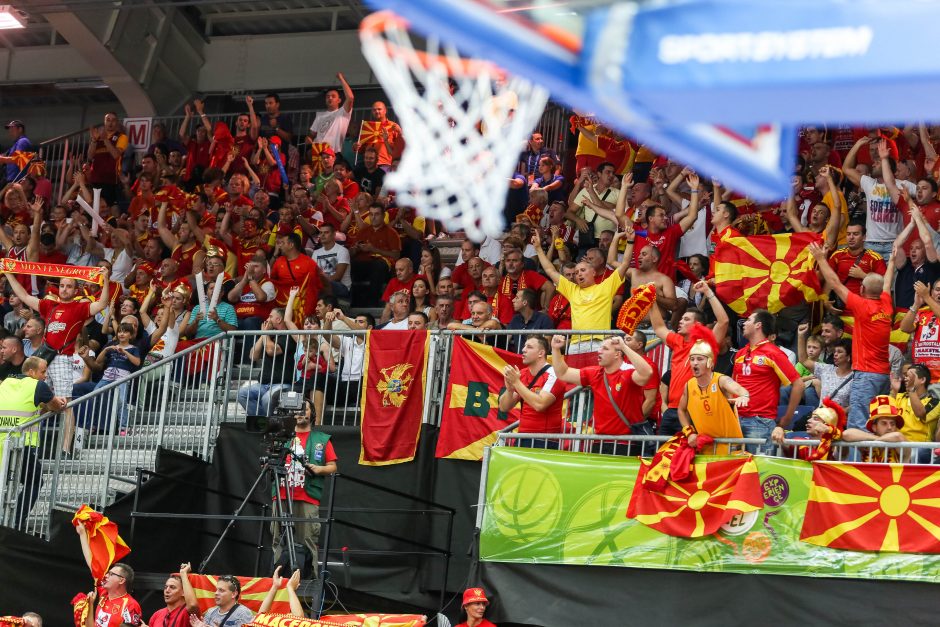 Eurobasket: Makedonija - Montenegro