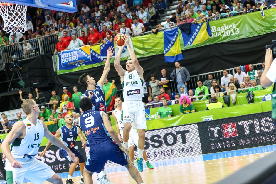 Eurobasket: Lietuva - Bosnija ir Hercogovina