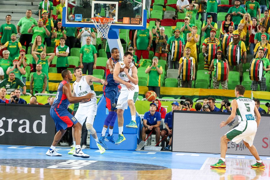 Eurobasket: Lietuva - Prancūzija