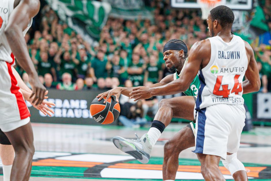 Eurolygos rungtynėse Kaune susitiko „Žalgiris“ ir Vitorijos „Baskonia“