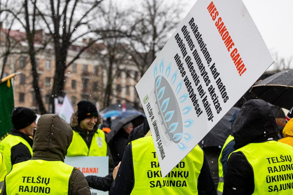 Premjerė: nėra iki galo teisinga sakyti, kad ūkininkų niekas negirdi