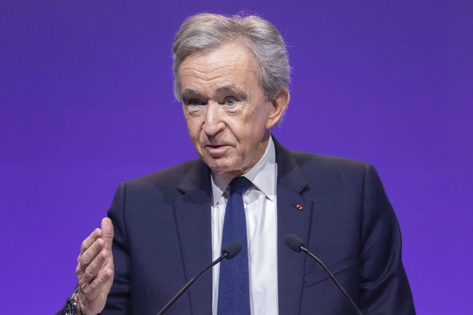 „Forbes“: turtingiausias pasaulyje – prancūzas B. Arnault