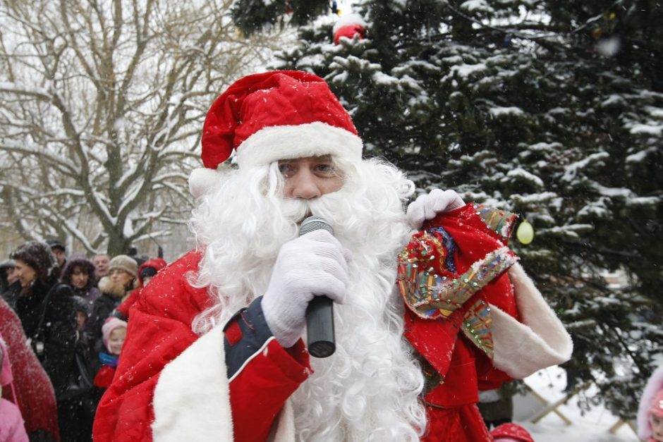 Uostamiestyje Kalėdų Senelis pradeda darbą