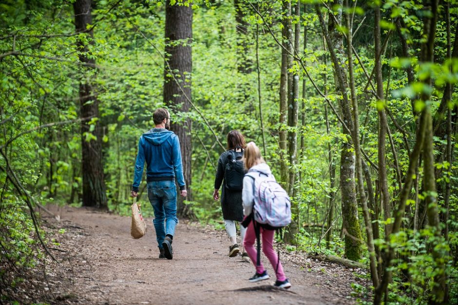 Prieš išvykas į lauką pasitikrinkite specialų žemėlapį