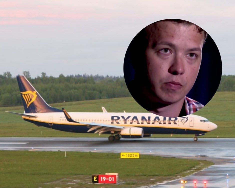 Baigtas tyrimas dėl „Ryanair“ lėktuvo nutupdymo: dar kartą pirštu dūrė į neteisėtus Minsko veiksmus