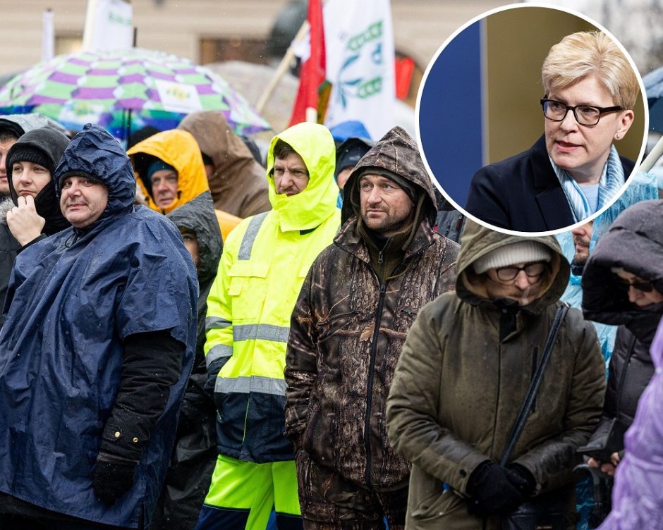 Premjerė: nėra iki galo teisinga sakyti, kad ūkininkų niekas negirdi