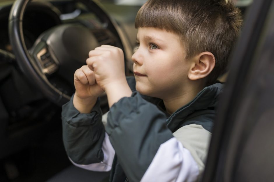 Vilnietis nuteistas už tai, kad vairavo girtas, nors prie vairo buvo jo mažametis vaikas