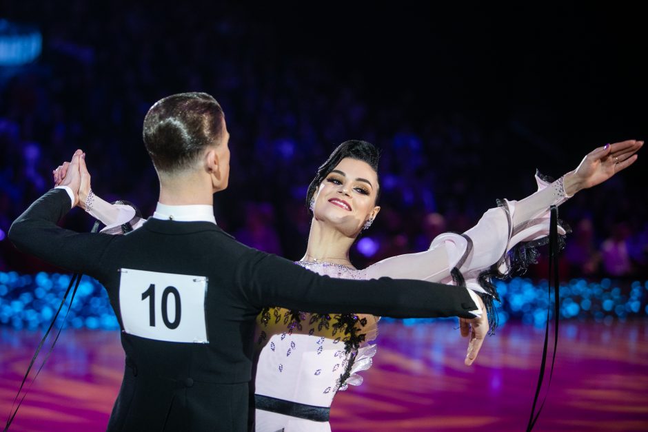 Pasaulio standartinių šokių čempionai: tai istorinė diena mūsų karjeroje