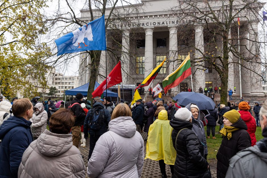 Protestas dėl NT mokesčio: jeigu matysiu, kad iš manęs atima namus, aš juos sudeginsiu