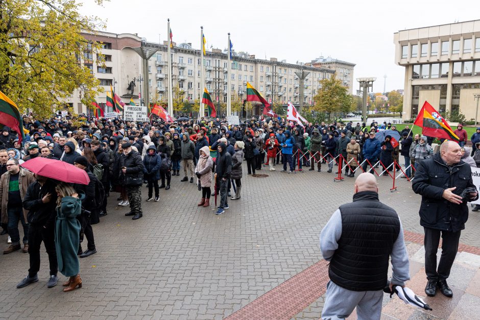 Protestas dėl NT mokesčio: jeigu matysiu, kad iš manęs atima namus, aš juos sudeginsiu