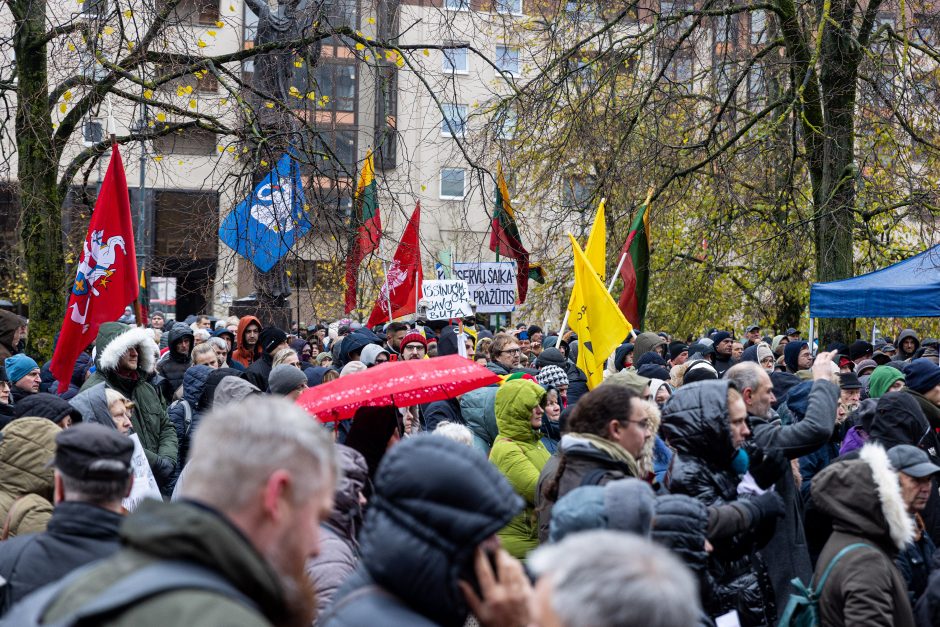 Protestas dėl NT mokesčio: jeigu matysiu, kad iš manęs atima namus, aš juos sudeginsiu