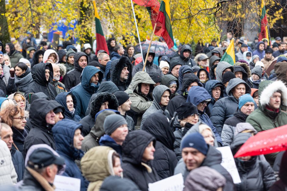 Protestas dėl NT mokesčio: jeigu matysiu, kad iš manęs atima namus, aš juos sudeginsiu