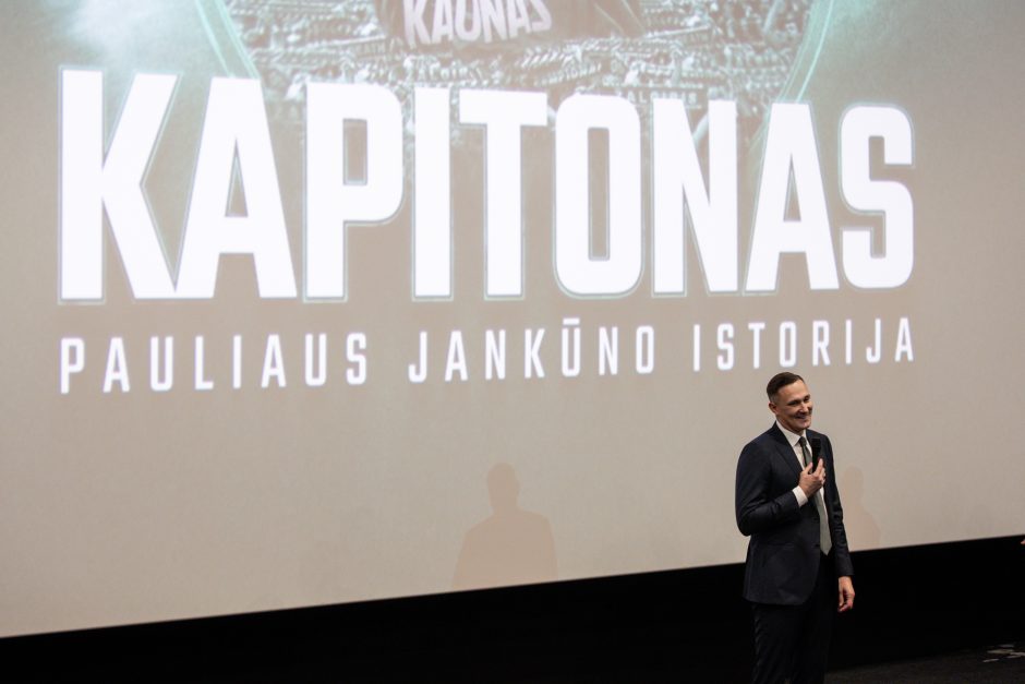 Filmo apie P. Jankūną „Kapitonas“ premjera