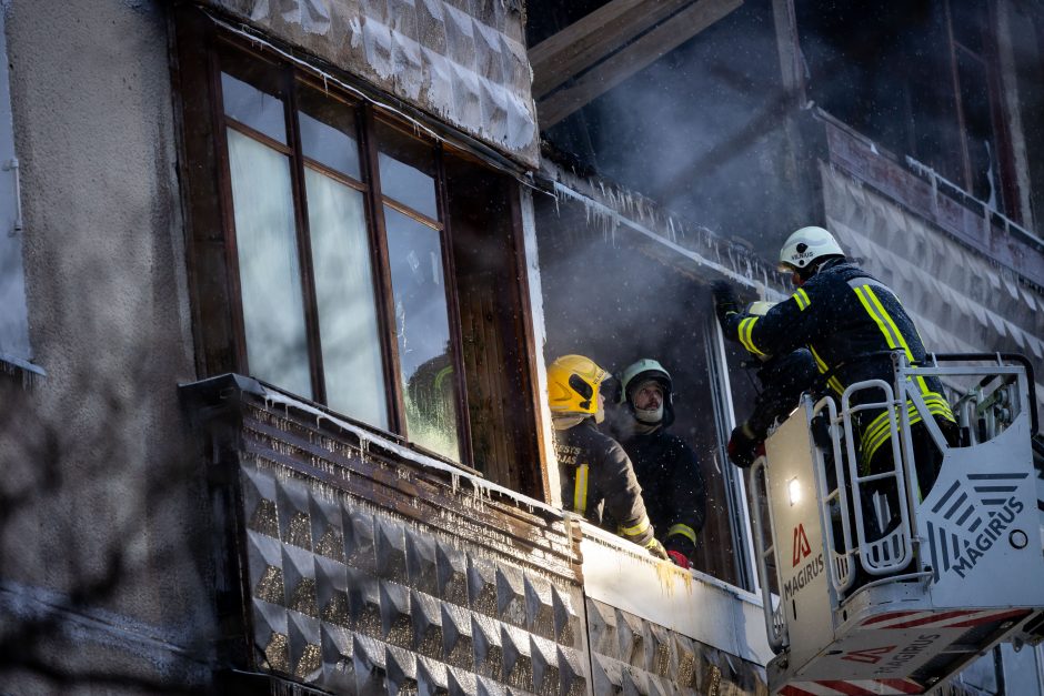 Po kritikos dėl daugiabutyje žuvusio vaiko: norėčiau, kad ugniagesius aplenktų nepelnyti priekaištai