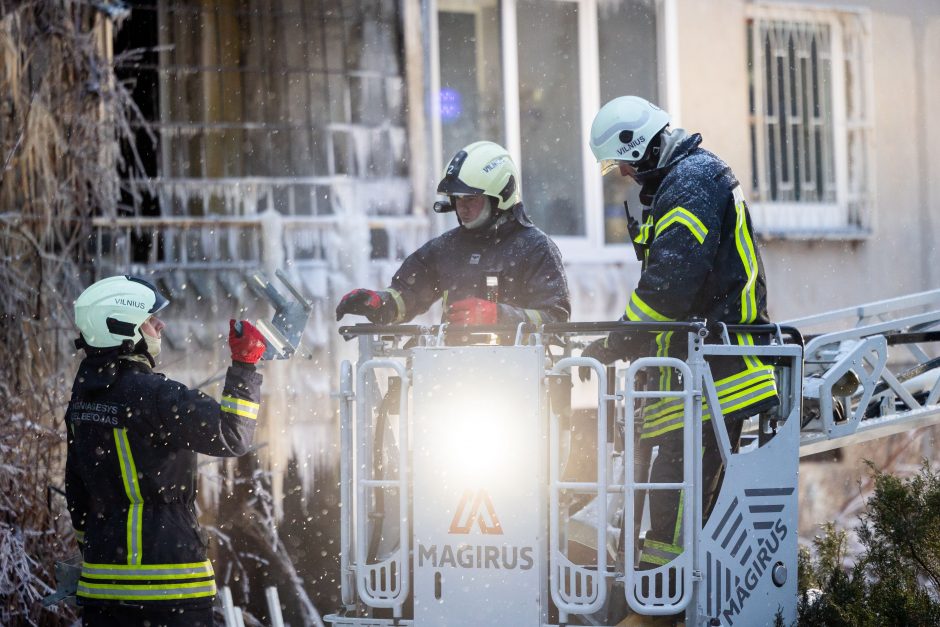 Po kritikos dėl daugiabutyje žuvusio vaiko: norėčiau, kad ugniagesius aplenktų nepelnyti priekaištai